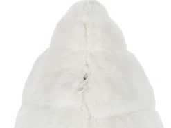 Beliani Koristetyyny Keinoturkis Valkoinen 45 X 45 Cm 2 Kpl Pumila Hot