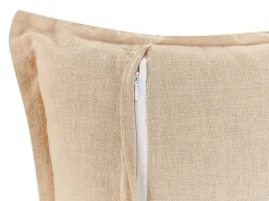 Beliani Koristetyyny 2Kpl 45 X 45 Cm Beige Guzmania Fashion