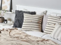 Beliani Koristetyyny 2Kpl 45 X 45 Cm Beige/Musta Cynara Online