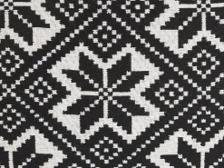 Beliani Koristetyyny 2Kpl 45 X 45 Cm Mustavalkoinen Beskoz Best Sale