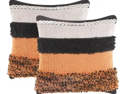 Beliani Koristetyyny 2Kpl 45 X 45 Cm Monivarinen Mihalgazi Store