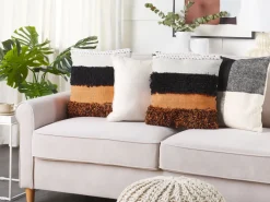 Beliani Koristetyyny 2Kpl 45 X 45 Cm Monivarinen Mihalgazi Store