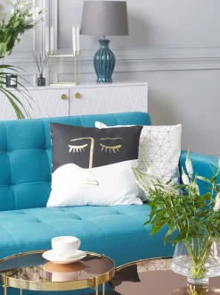 Beliani Koristetyyny 2Kpl 45 X 45 Cm Monivarinen Abelia Best