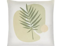 Beliani Koristetyyny 2Kpl 45 X 45 Cm Vihrea/Beige Microsorum Cheap