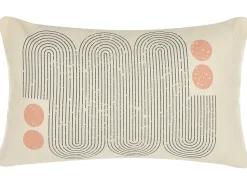 Beliani Koristetyyny Monivarinen 30 X 50 Cm 2 Kpl Tiarella Best