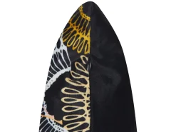 Beliani Koristetyyny Monivarinen 45 X 45 Cm 2 Kpl Lagurus Hot