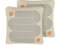 Beliani Koristetyyny Monivarinen 45 X 45 Cm 2 Kpl Calibrachoa Best Sale