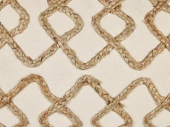 Beliani Koristetyyny Puuvilla Beige 30 X 50 Cm 2 Kpl Incana Best Sale