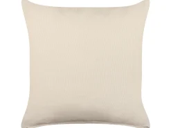 Beliani Koristetyyny Puuvilla Beige 45 X 45 Cm Iresine Best Sale