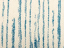 Beliani Koristetyyny Puuvilla Beige/Sininen 45 X 45 Cm Rivina Best Sale