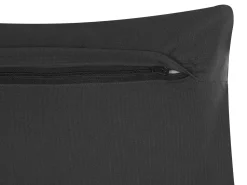 Beliani Koristetyyny Puuvilla Harmaa Kohokuvioitu 30 X 50 Cm Veloor Fashion