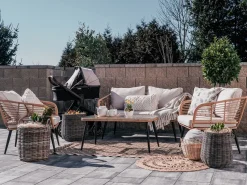 Beliani Koristetyyny Puuvilla Harmaa Makramee 30 X 45 Cm 2 Kpl Kirikkale Shop