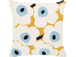 Beliani Koristetyyny Puuvilla Kirjailtu Monivarinen 45 X 45 Cm 2 Kpl Spruce Flash Sale