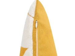 Beliani Koristetyyny Puuvilla Kirjailtu Monivarinen 45 X 45 Cm 2 Kpl Spruce Flash Sale