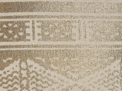 Beliani Koristetyyny Puuvilla Kulta Geometrinen Kuvio 50 X 50 Cm 2 Kpl Oujda Cheap