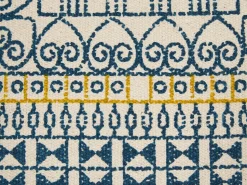 Beliani Koristetyyny Puuvilla Monivarinen Geometrinen Kuvio 50 X 50 Cm 2 Kpl Sidi Hot