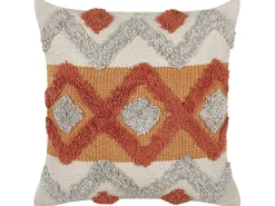 Beliani Koristetyyny Puuvilla Monivarinen 45 X 45 Cm Brevifolia Outlet