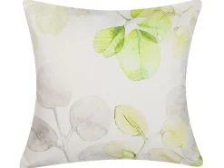 Beliani Koristetyyny Puuvilla Monivarinen 45 X 45 Cm 2 Kpl Peperomia Best Sale