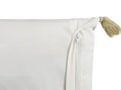 Beliani Koristetyyny Puuvilla Monivarinen 45 X 45 Cm Setosa Hot