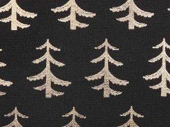 Beliani Koristetyyny Puuvilla Musta/Kultainen 45 X 45 Cm 2 Kpl Leroy Online