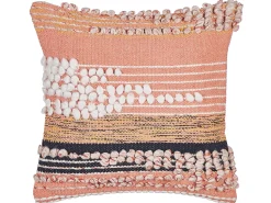 Beliani Koristetyyny Puuvilla Oranssi 45 X 45 Cm Deutzia Sale