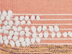 Beliani Koristetyyny Puuvilla Oranssi 45 X 45 Cm Deutzia Sale