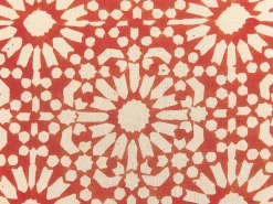 Beliani Koristetyyny Puuvilla Punainen 45 X 45 Cm 2 Kpl Ceiba Cheap