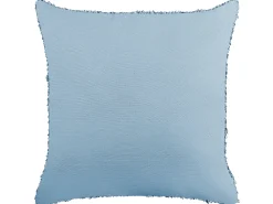 Beliani Koristetyyny Puuvilla Sininen 45 X 45 Cm Rhoeo Sale