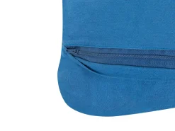 Beliani Koristetyyny Puuvilla Sininen Makramee 45 X 45 Cm Karatas Fashion