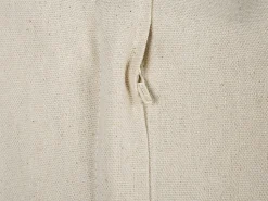 Beliani Koristetyyny Puuvilla Sinapinkeltainen 45 X 45 Cm Alcea Clearance