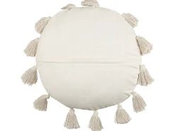 Beliani Koristetyyny Puuvilla Vaalea Beige 45 Cm 2 Kpl Madia Best Sale