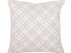 Beliani Koristetyyny Puuvilla Valkoinen 45 X 45 Cm 2 Kpl Verbena Outlet