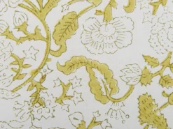 Beliani Koristetyyny Puuvilla Vihrea/Valkoinen 45 X 45 Cm 2 Kpl Filix Sale