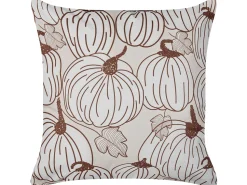 Beliani Koristetyyny Sametti Beige 45 X 45 Cm Gourd Discount