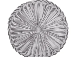 Beliani Koristetyyny Sametti Harmaa 40 Cm Udala Hot