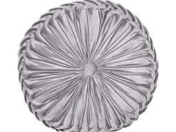 Beliani Koristetyyny Sametti Harmaa 40 Cm 2 Kpl Udala Clearance