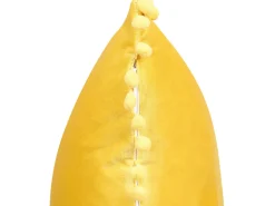 Beliani Koristetyyny Sametti Keltainen 45 X 45 Cm 2 Kpl Aerangis Shop