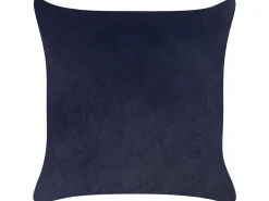 Beliani Koristetyyny Sametti Musta 45 X 45 Cm 2 Kpl Goldenrod New