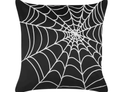 Beliani Koristetyyny Sametti Mustavalkoinen 45 X 45 Cm 2 Kpl Lycoris New