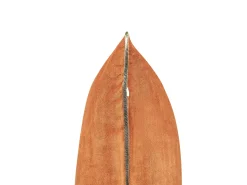 Beliani Koristetyyny Sametti Oranssi 45 X 45 Cm 2 Kpl Crocus Hot