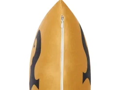 Beliani Koristetyyny Sametti Oranssi 45 X 45 Cm 2 Kpl Covasna Cheap