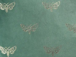 Beliani Koristetyyny Sametti Smaragdinvihrea 45 X 45 Cm 2 Kpl Yuzuri New