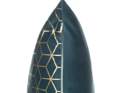 Beliani Koristetyyny Sametti Tummansininen 45 X 45 Cm 2 Kpl Celosia Best