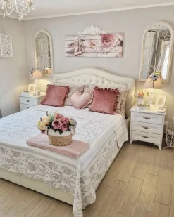 Beliani Koristetyyny Sametti Vaaleanpunainen 42 X 42 Cm 2 Kpl Kalanchoe Cheap