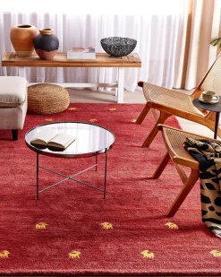 Beliani Koristetyyny Sinapinkeltainen 45 X 45 Cm 2 Kpl Subulata Cheap