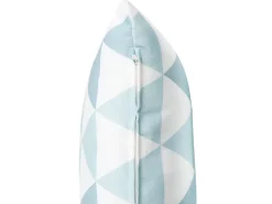 Beliani Koristetyyny Sininen/Valkoinen 40 X 40 Cm 2 Kpl Trifos Flash Sale