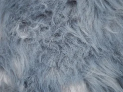 Beliani Koristetyyny Tekoturkis Sininen 42 X 42 Cm 2 Kpl Lubha Sale