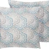 Beliani Koristetyyny Vaaleansininen/Harmaa 45 X 45 Cm 2 Kpl Primrose Cheap