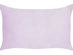 Beliani Koristetyyny Vakosametti Violetti 47 X 27 Cm 2 Kpl Millet Discount
