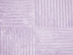 Beliani Koristetyyny Vakosametti Violetti 47 X 27 Cm 2 Kpl Millet Discount